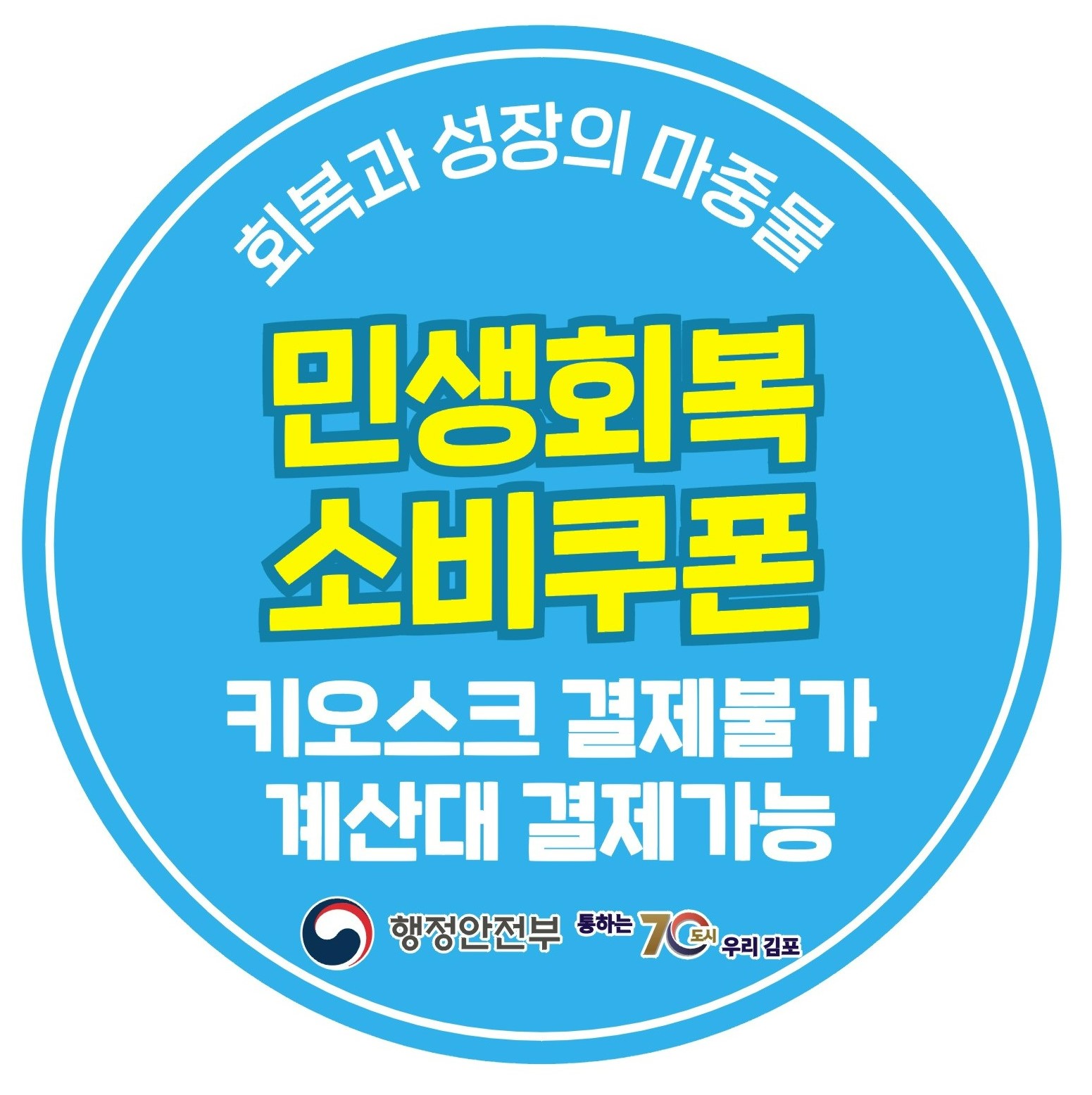 ｢민생회복 소비쿠폰｣ 신청 안내（신청 서식, 스티커 포함） 이미지 4