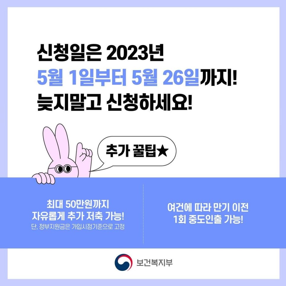 2023년 청년내일저축계좌 신규가입자 모집안내 이미지 4