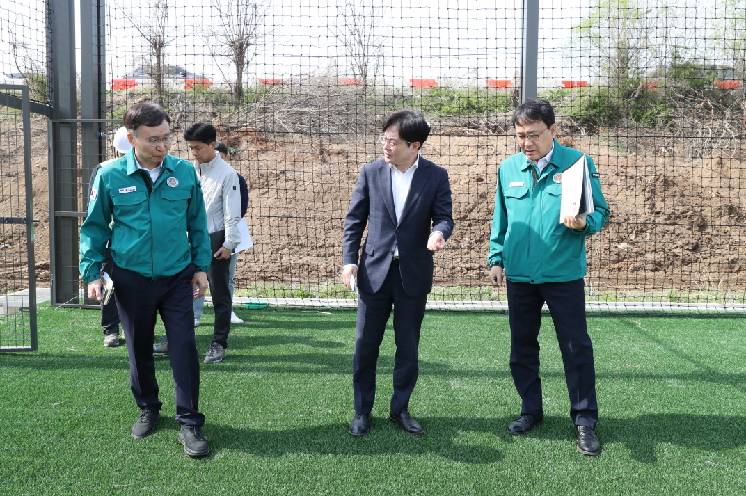 김포 최초 한강 조망 축구장 6월 준공 ‘이상무’ 이미지