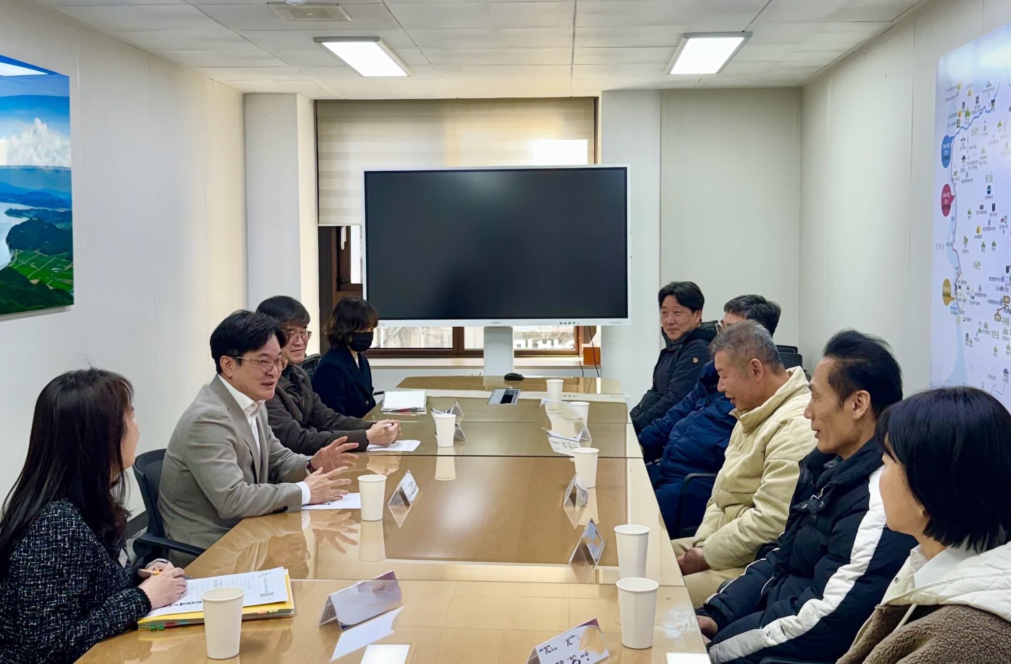 김포시-김포시청금사모노동조합 신년 간담회 개최 이미지