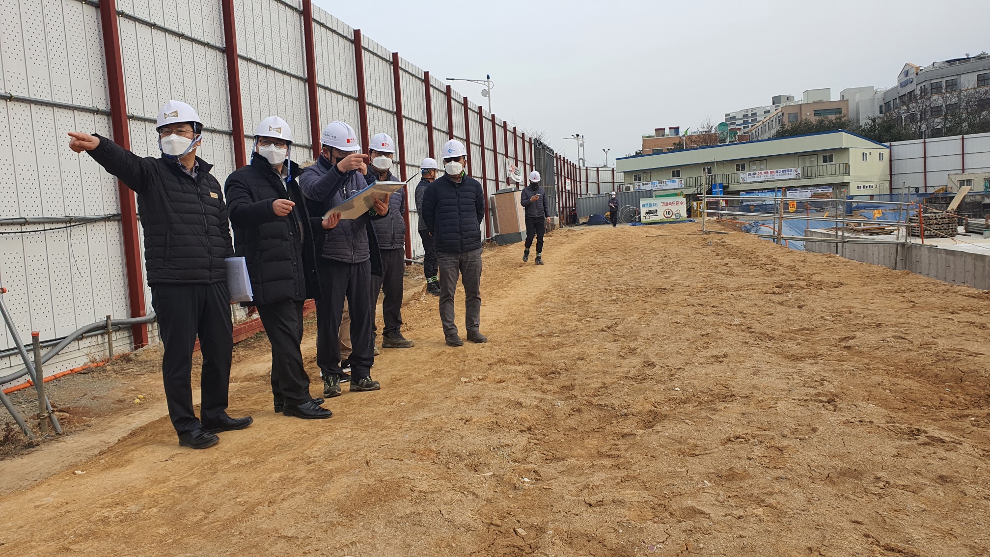 공공시설 공사현장 현장행정 실시 이미지 1