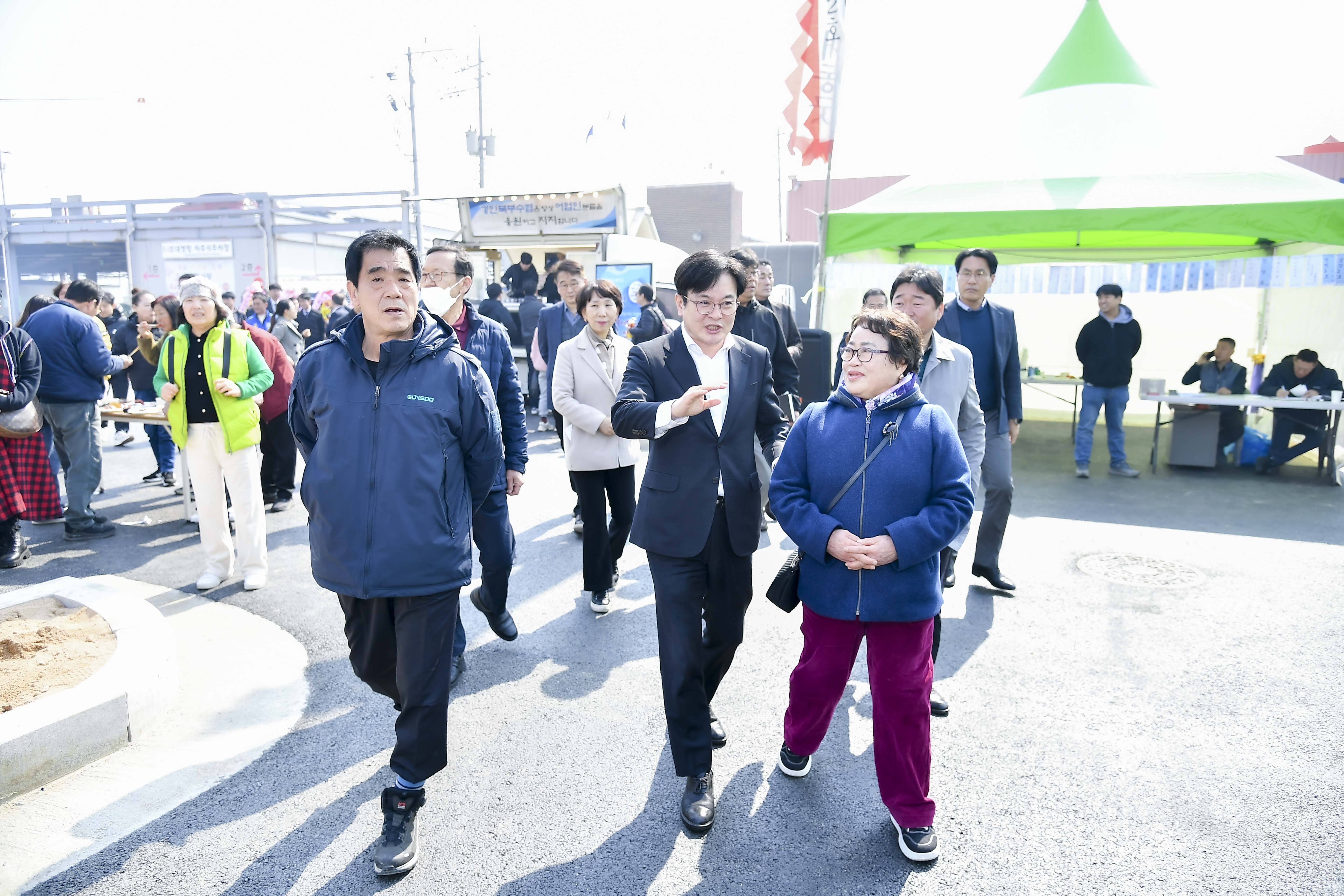 김병수 시장, 대명항 신축 수산물직판장 찾아 현장 행정 이미지 2